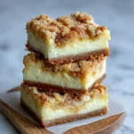 Apple Crumble Cheesecake Bars