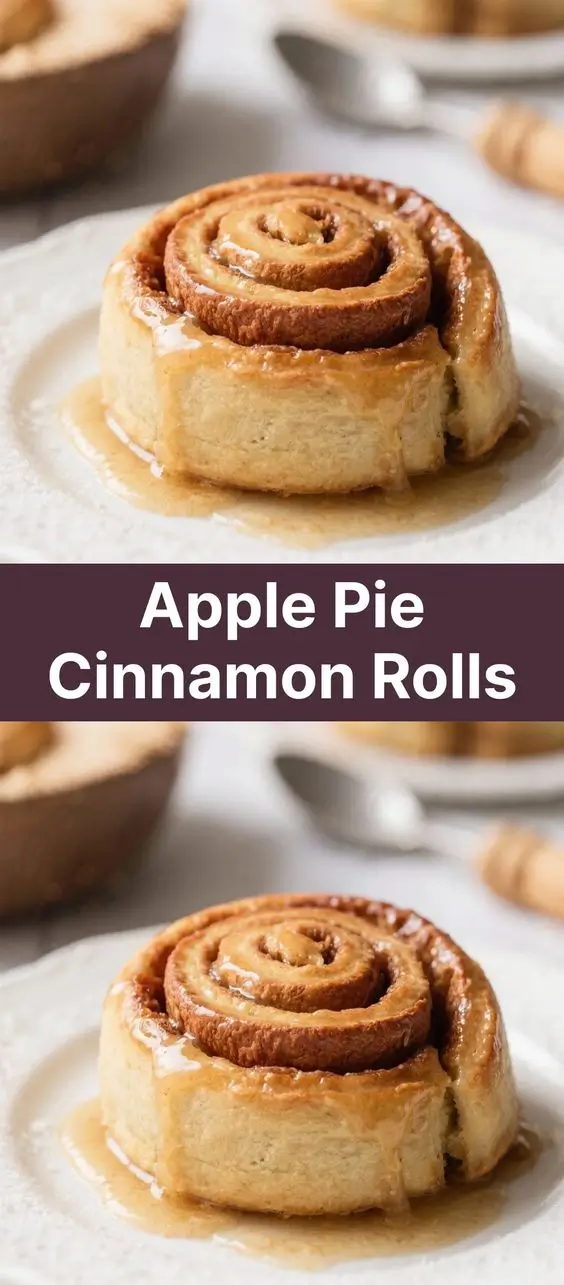 Apple Pie Cinnamon Rolls