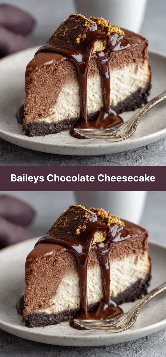 Baileys Chocolate Cheesecake