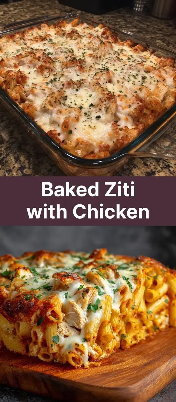 Baked Ziti with Chicken