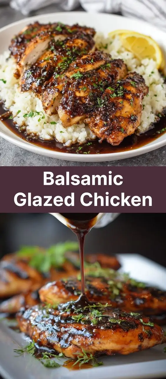 Balsamic Glazed Chicken