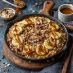 Banana Caramel Baked Oats