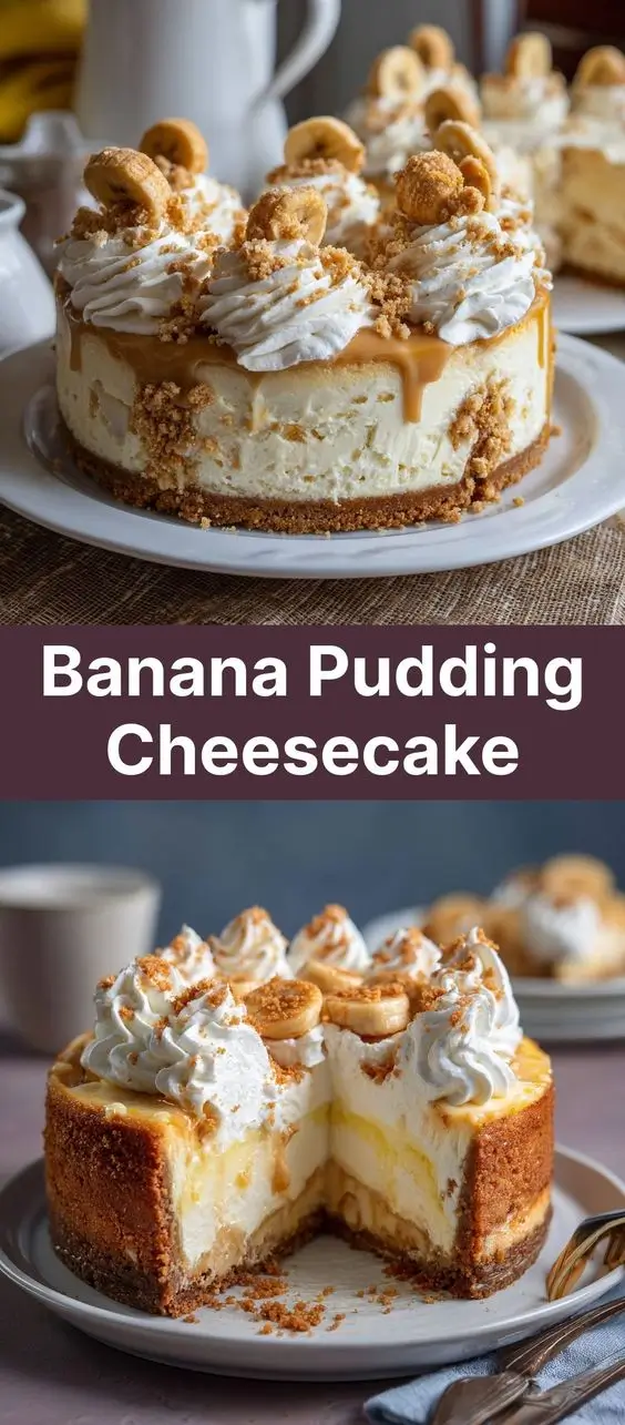 Banana Pudding Cheesecake