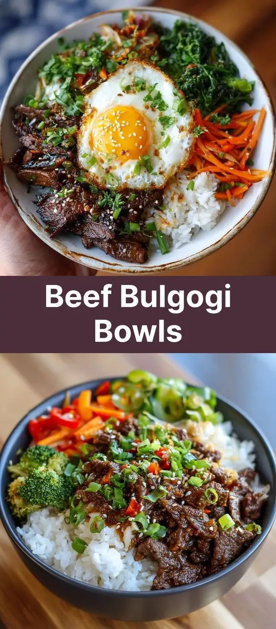 Beef Bulgogi Bowls