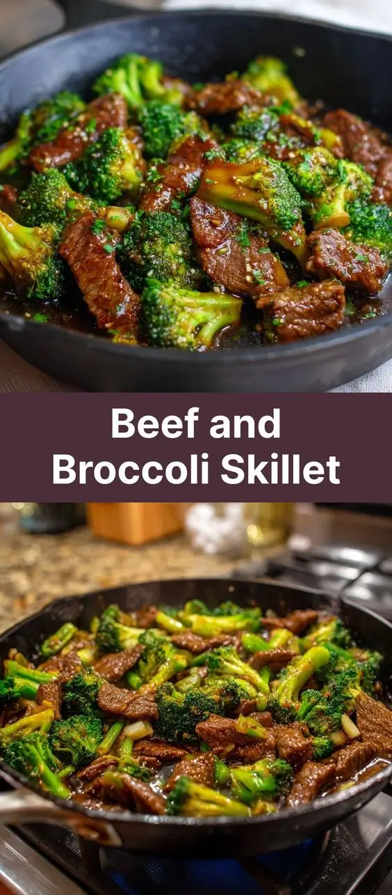 Beef and Broccoli Skillet