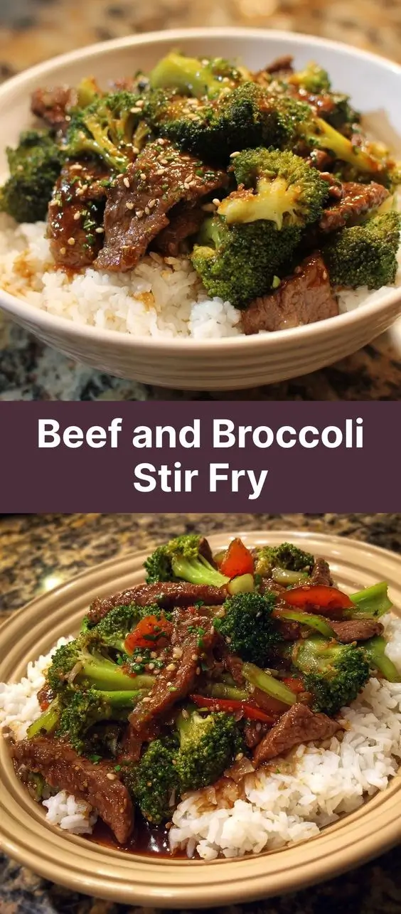 Beef and Broccoli Stir Fry