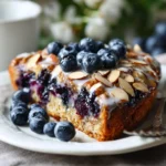 Blueberry Almond Breakfast Cake