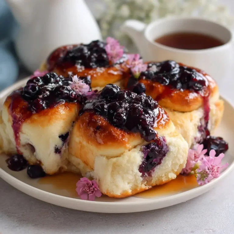 Blueberry Cheesecake Rolls