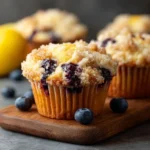Blueberry Crumb Muffins