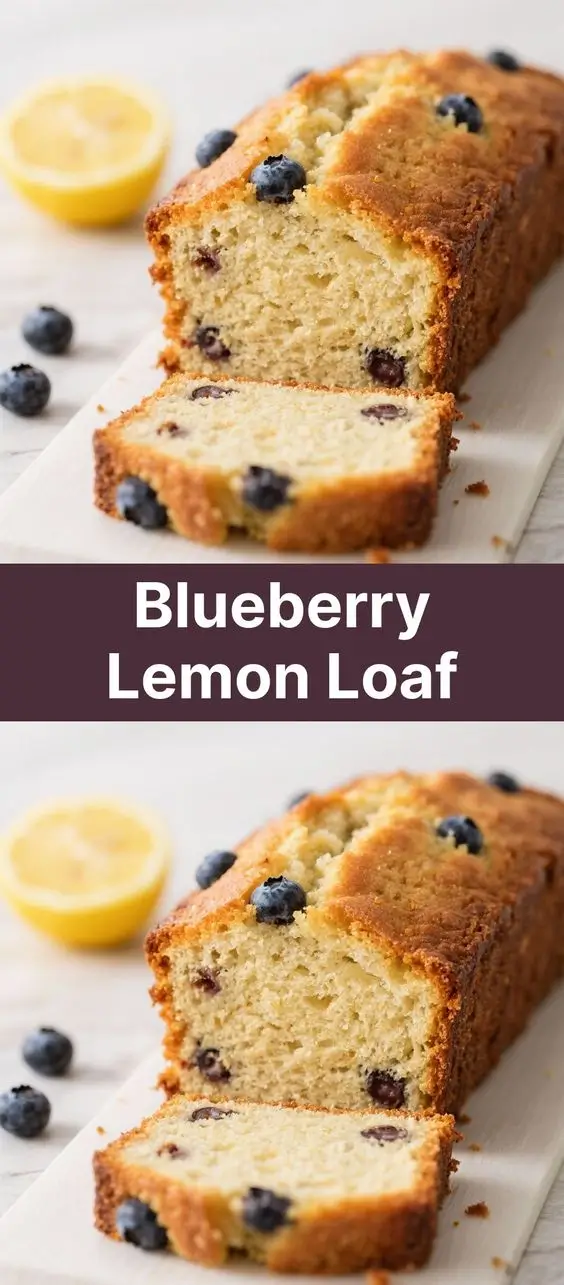 Blueberry Lemon Loaf