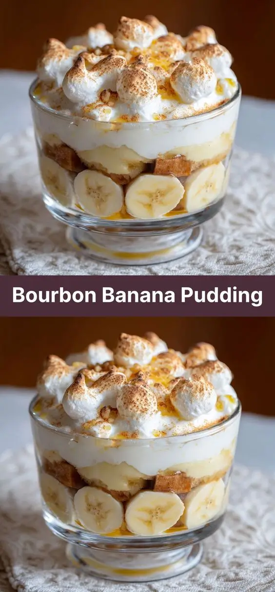 Bourbon Banana Pudding