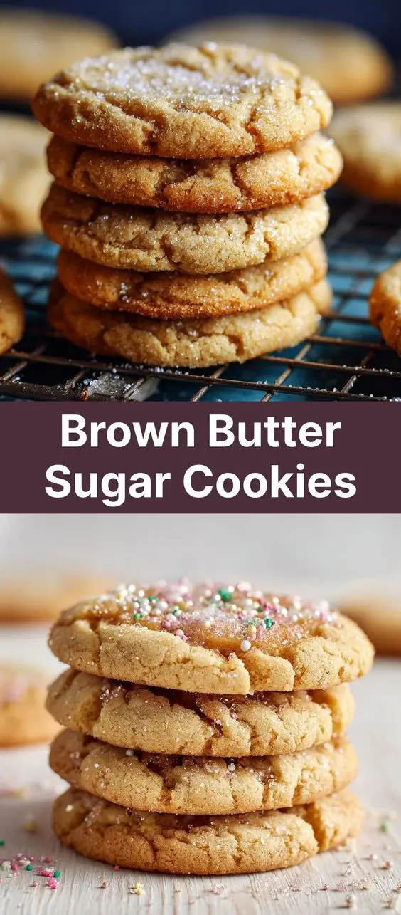 Brown Butter Sugar Cookies