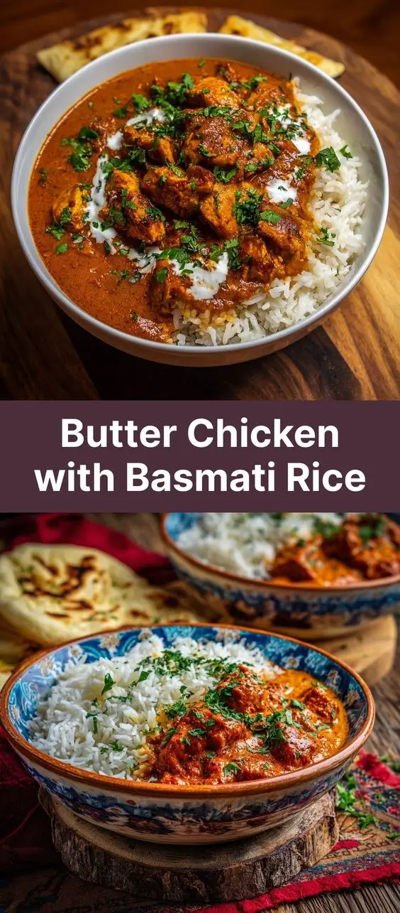 Butter Chicken with Basmati Rice