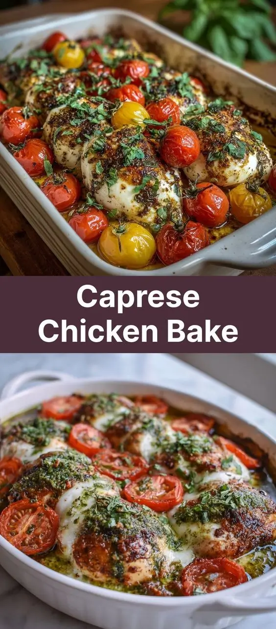 Caprese Chicken Bake