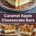 Caramel Apple Cheesecake Bars