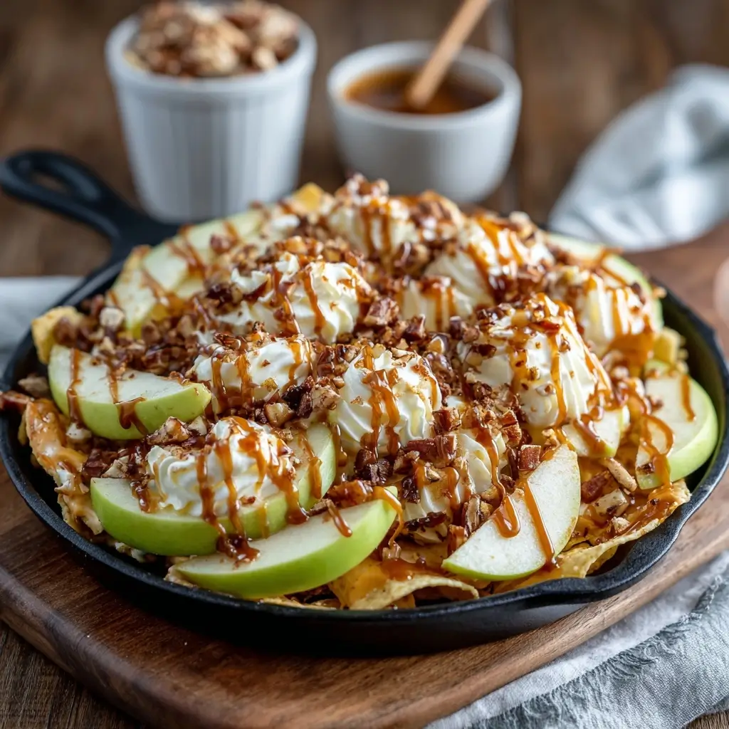 Caramel Apple Nachos