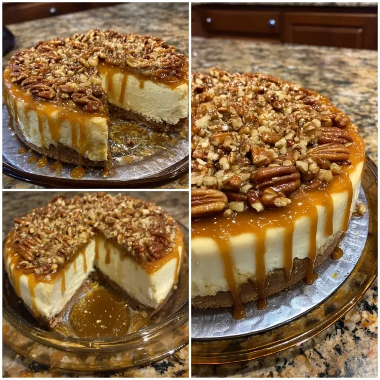 Caramel Pecan Cheesecake