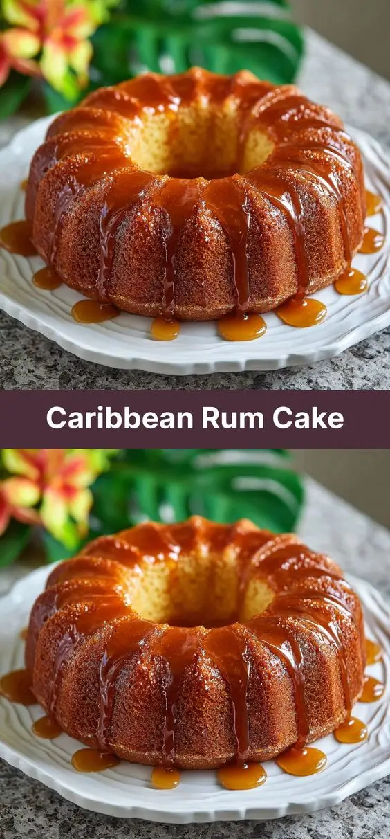 Caribbean Rum Cake