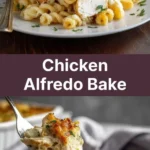 Chicken Alfredo Bake