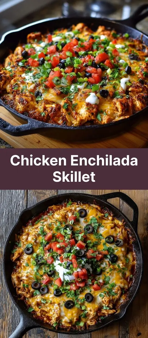 Chicken Enchilada Skillet