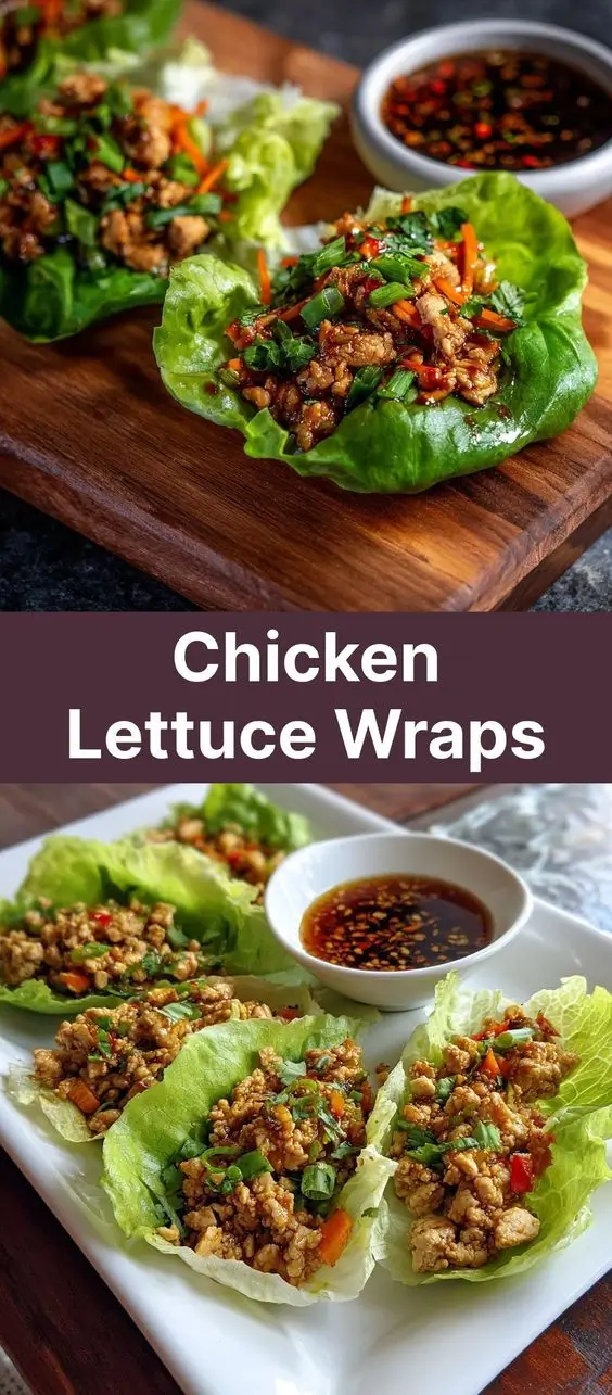 Chicken Lettuce Wraps