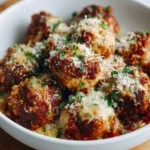 Chicken Parmesan Meatballs