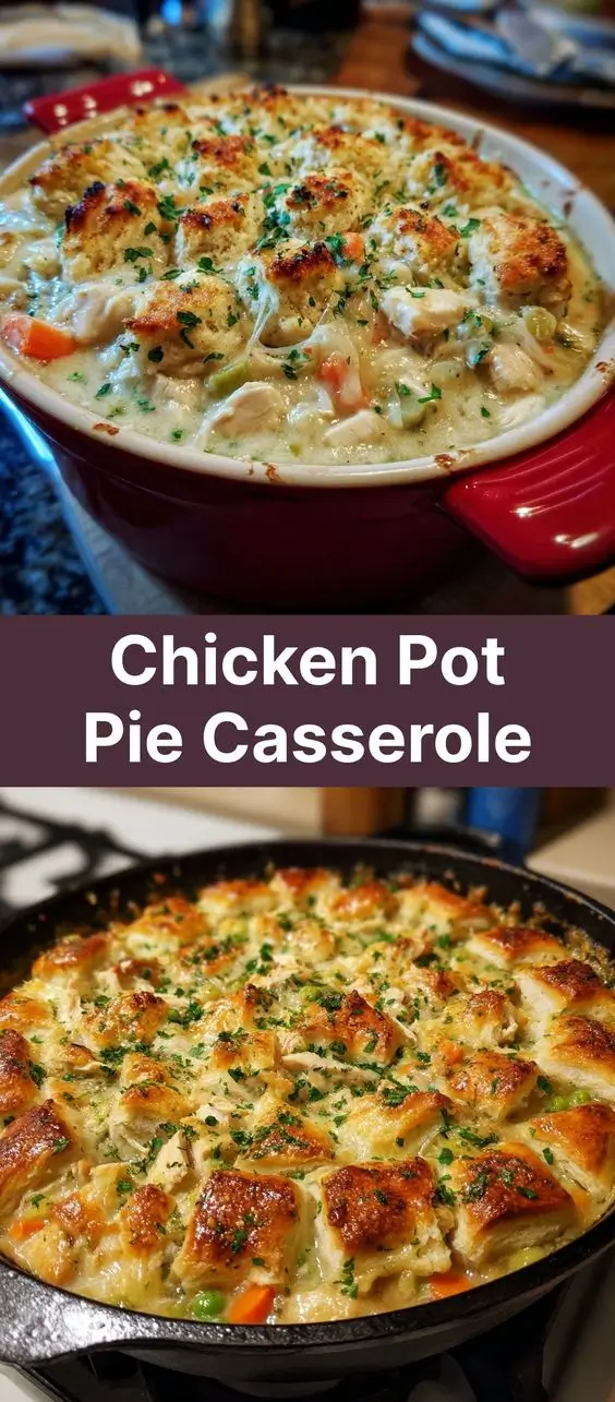 Chicken Pot Pie Casserole