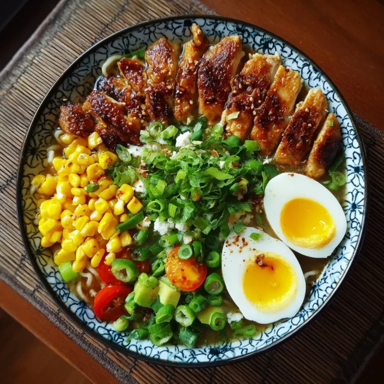 Chicken Ramen Bowl
