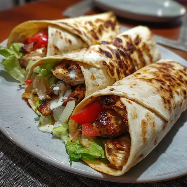Chicken Shawarma Wraps