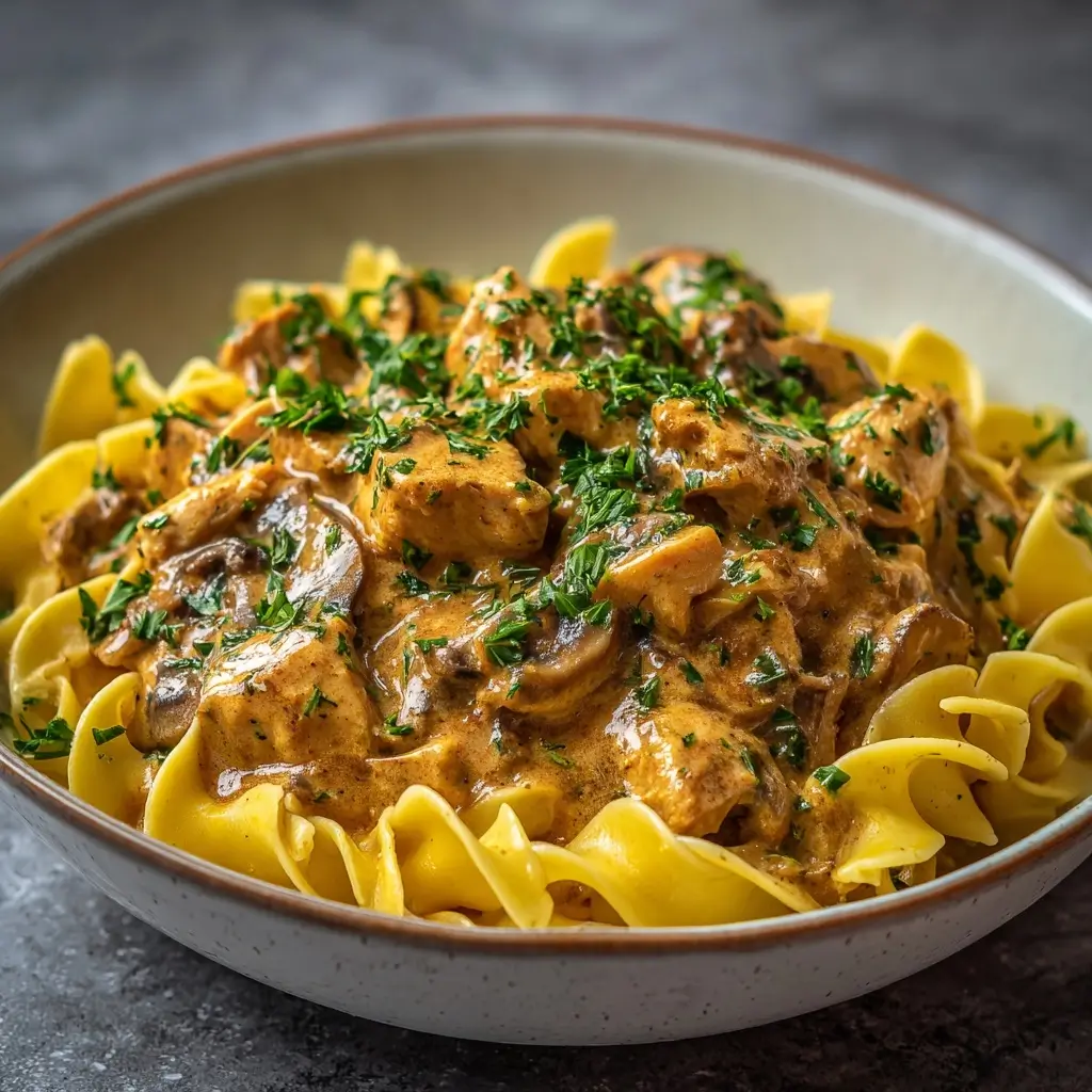Chicken Stroganoff