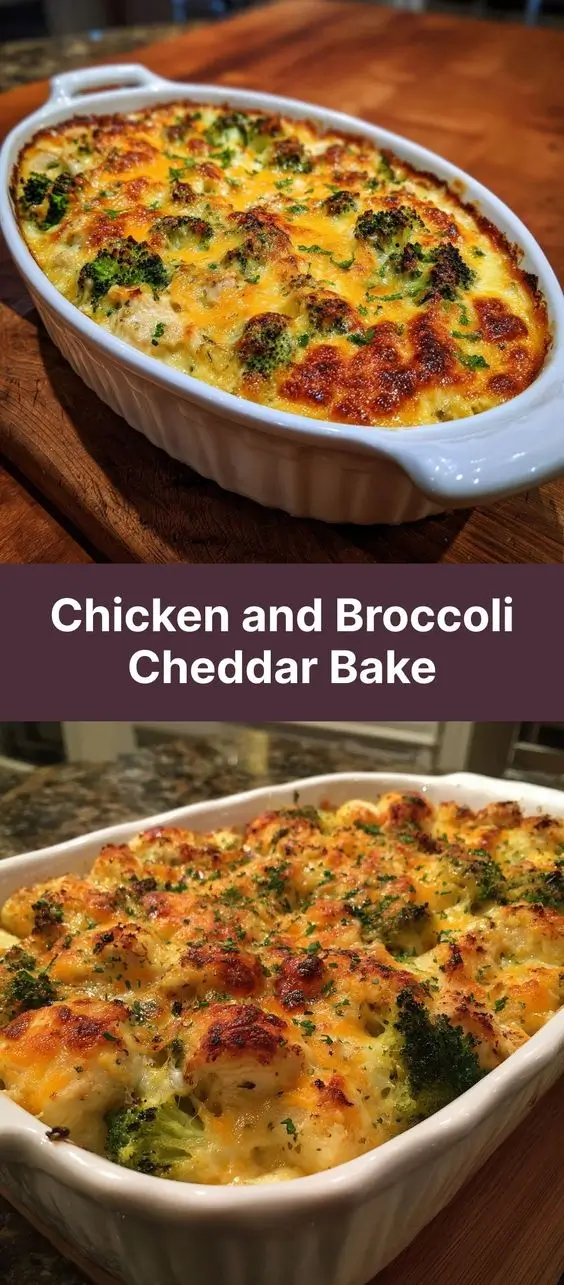 Chicken and Broccoli Cheddar Bake