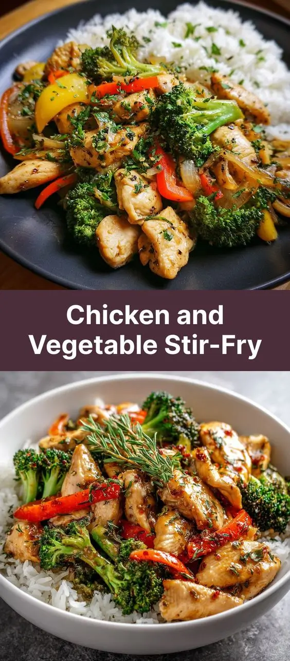 Chicken and Vegetable Stir-Fry