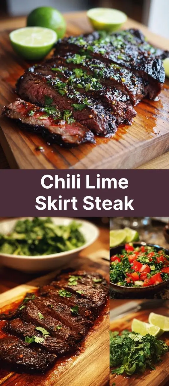 Chili Lime Skirt Steak