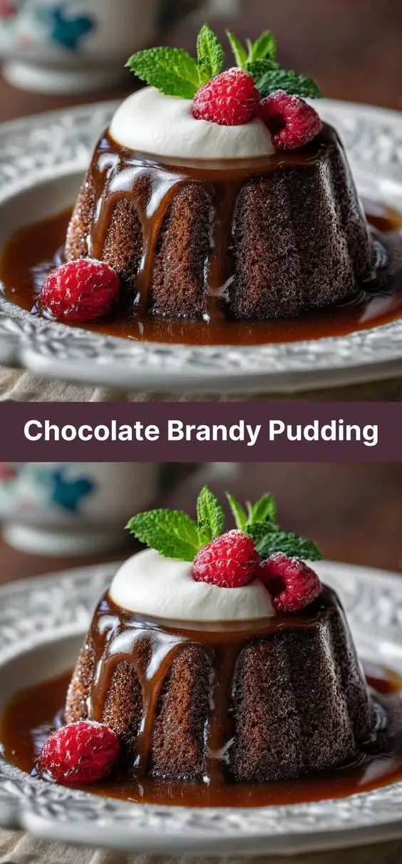 Chocolate Brandy Pudding