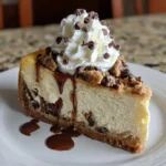 Chocolate Chip Cookie Dough Cheesecake