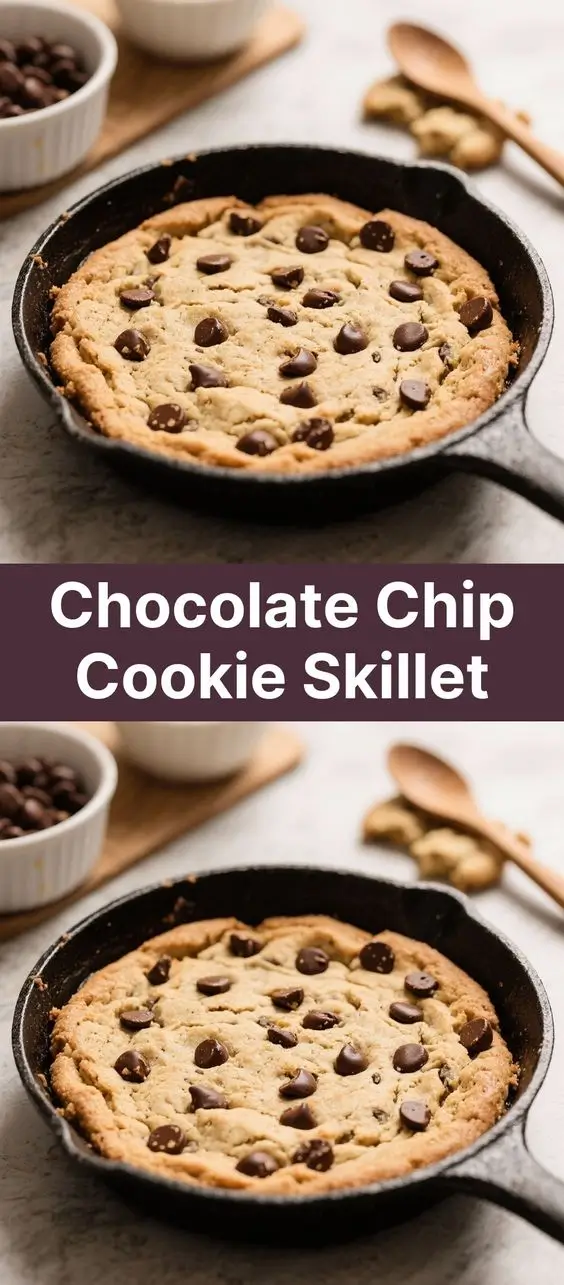 Chocolate Chip Cookie Skillet