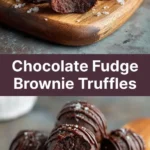 Chocolate Fudge Brownie Truffles