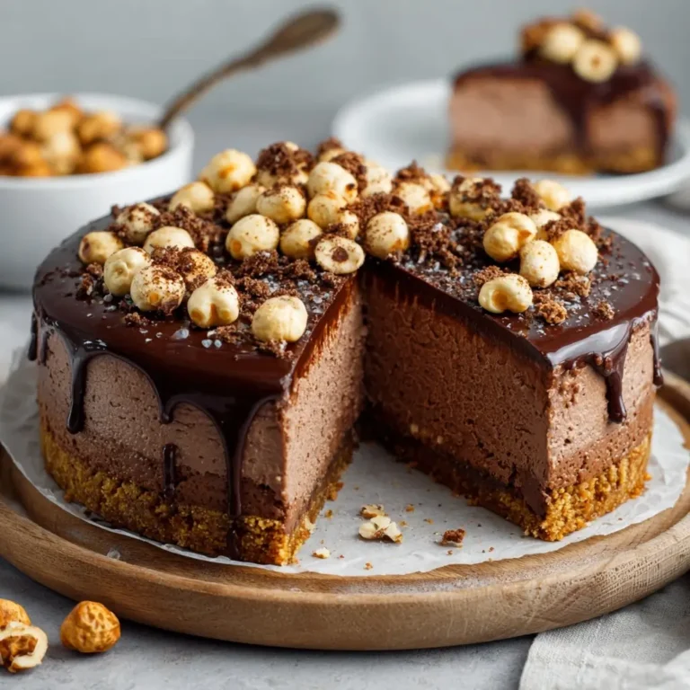 Chocolate Hazelnut Cheesecake