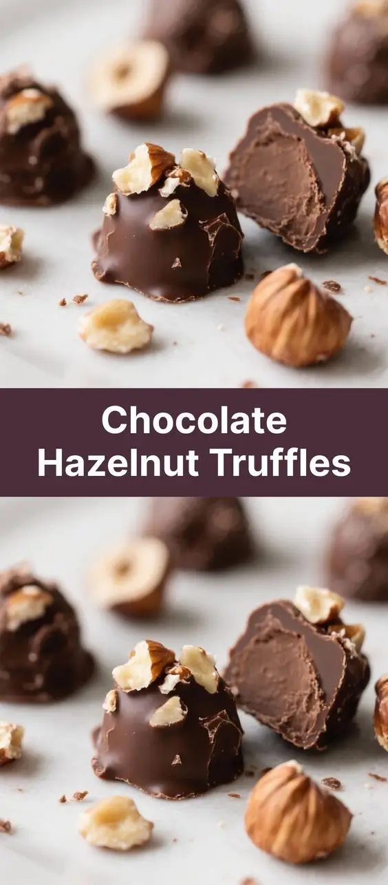 Chocolate Hazelnut Truffles
