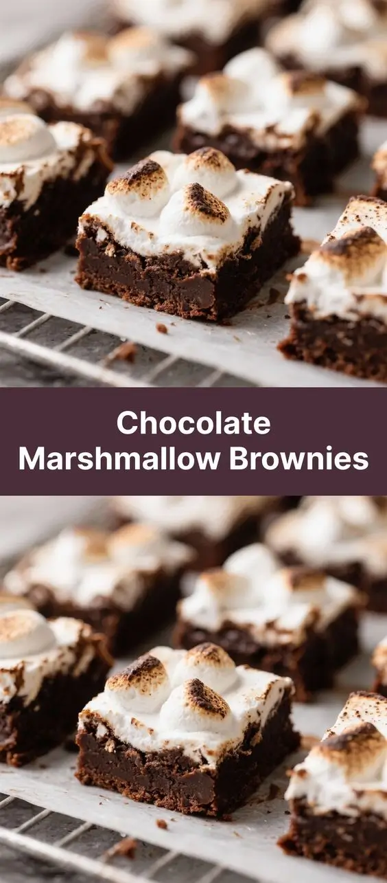 Chocolate Marshmallow Brownies
