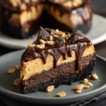 Chocolate Peanut Butter Cheesecake