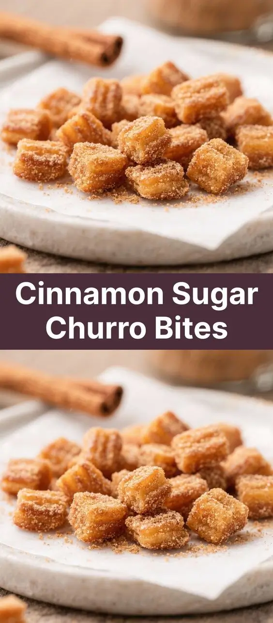 Cinnamon Sugar Churro Bites