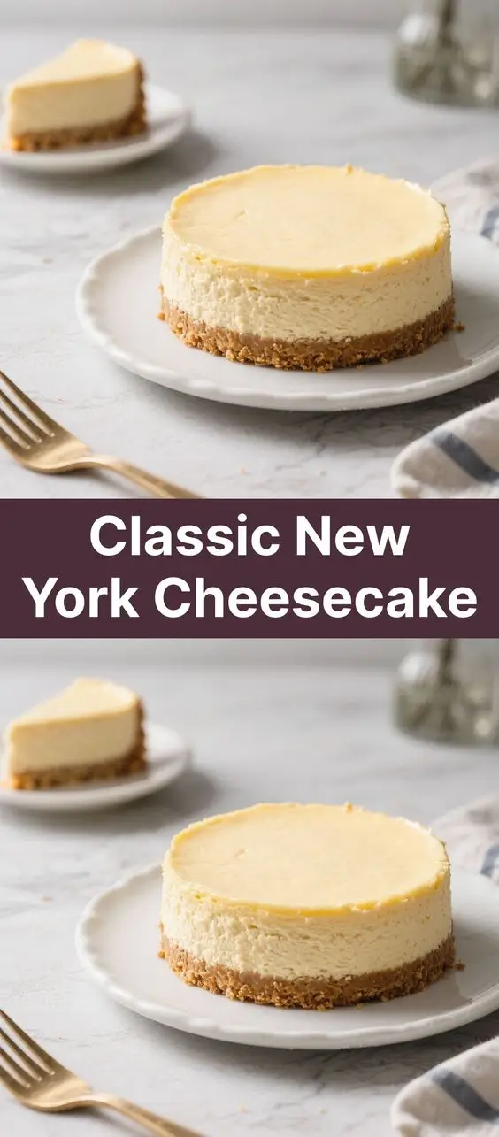 Classic New York Cheesecake