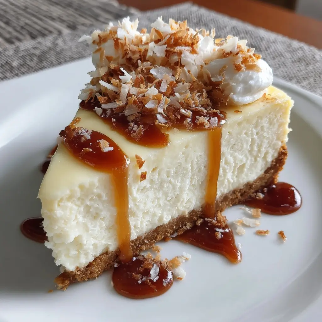 Coconut Cream Cheesecake