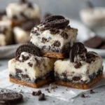 Cookies and Cream Cheesecake Bars