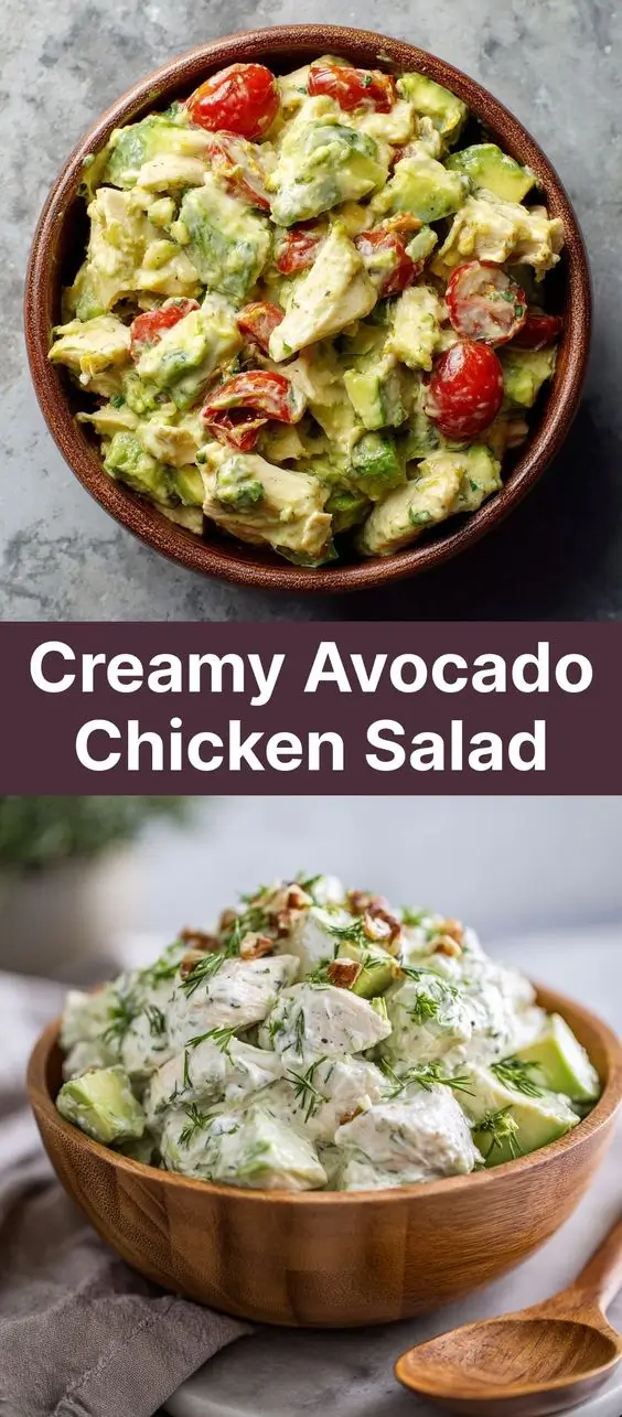 Creamy Avocado Chicken Salad