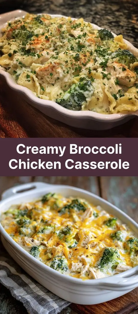 Creamy Broccoli Chicken Casserole