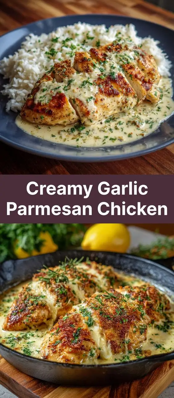 Creamy Garlic Parmesan Chicken
