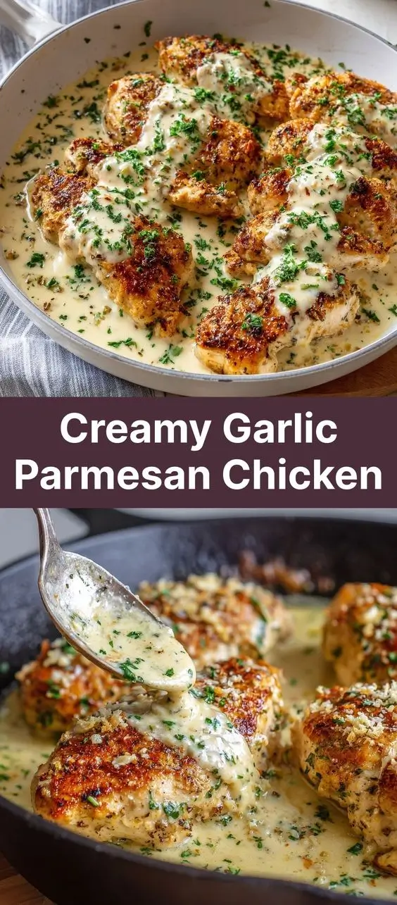 Creamy Garlic Parmesan Chicken