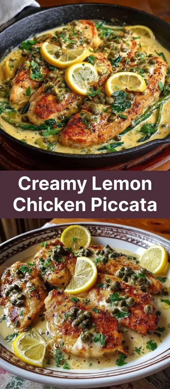 Creamy Lemon Chicken Piccata